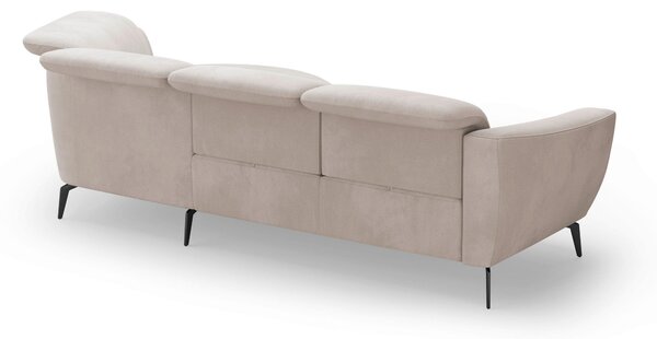 ROHOVÁ SEDAČKA, textil, šedobéžová Sit & More - Sedací soupravy, Online Only