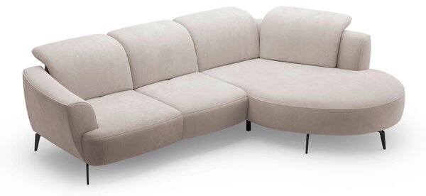 ROHOVÁ SEDAČKA, textil, šedobéžová Sit & More - Sedací soupravy, Online Only