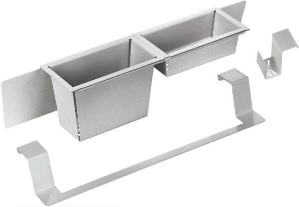 Aplomo Magnetic sada příslušenství pro dřezy, chrom