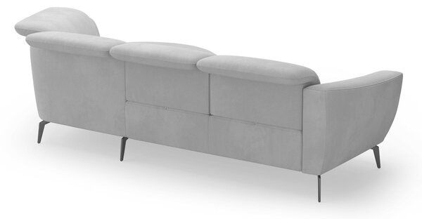ROHOVÁ SEDAČKA, textil, šedá Sit & More - Sedací soupravy, Online Only