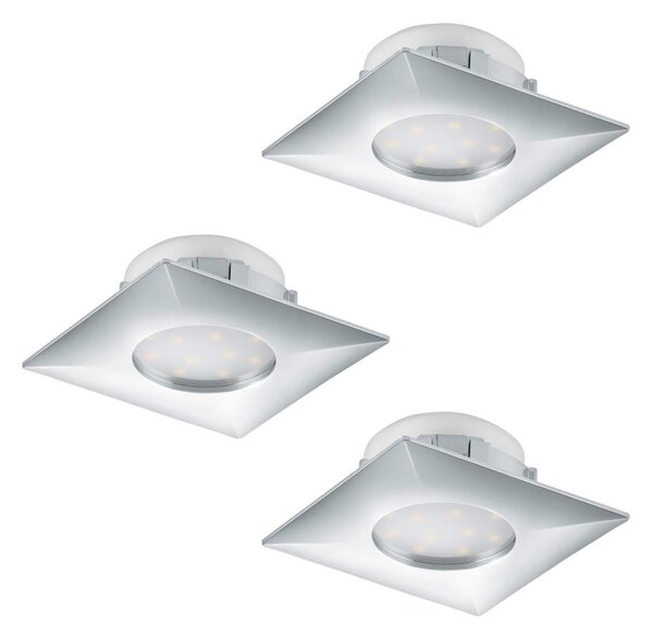 Eglo 95802 - SADA 3x LED podhledové svítidlo PINEDA LED/6W/230V