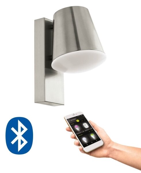 Eglo 33562 - LED Stmívatelné nástěnné svítidlo CALDIERO-C 1xE27/9W/230V IP44