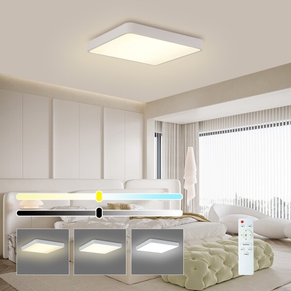 Brilagi - LED Stmívatelné svítidlo POOL SQUARE LED/36W/230V 40x40 cm bílá + DO