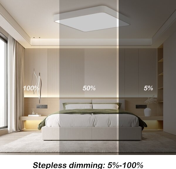 Brilagi - LED Stmívatelné svítidlo POOL SQUARE LED/36W/230V 40x40 cm bílá + DO
