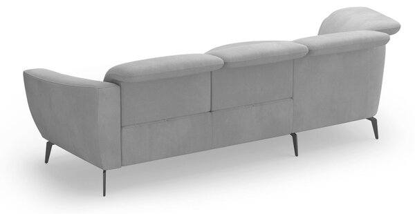 ROHOVÁ SEDAČKA, textil, šedá Sit & More - Sedací soupravy, Online Only