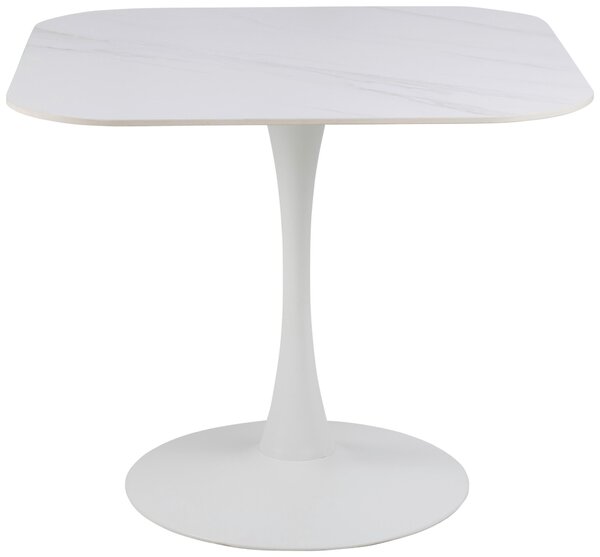 JÍDELNÍ STŮL, bílá, 90/90/75 cm MID.YOU - Jídelní stoly, Online Only