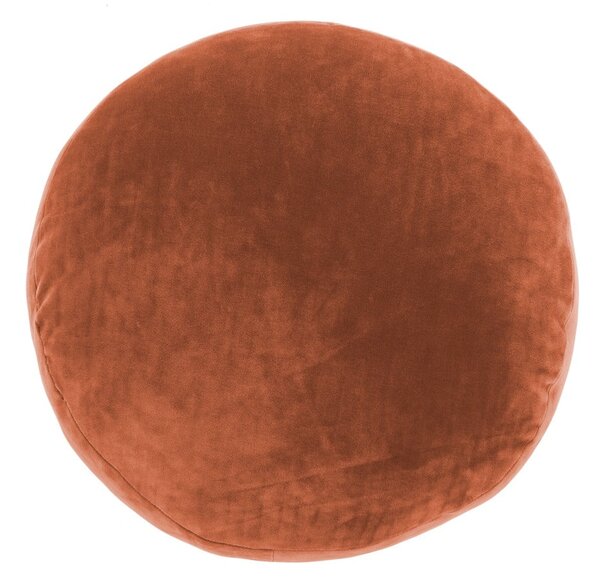 Oranžový dekorativní polštář z mikrovlákna Tiseco Home Studio Marshmallow, ø 40 cm