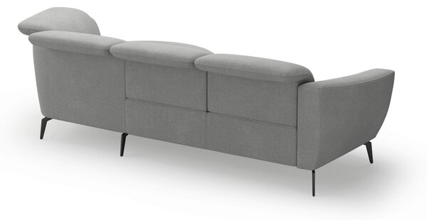 ROHOVÁ SEDAČKA, textil, šedá Sit & More - Sedací soupravy, Online Only
