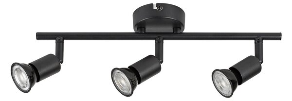 Rabalux NORTON stropní bodové svítidlo 3xGU10/25W/230V, černá barva