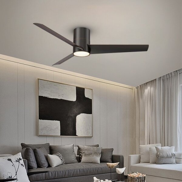Immax NEO 07135-B-LED Stropní ventilátor FRESH 18W/230V Wi-Fi Tuya černá +DO