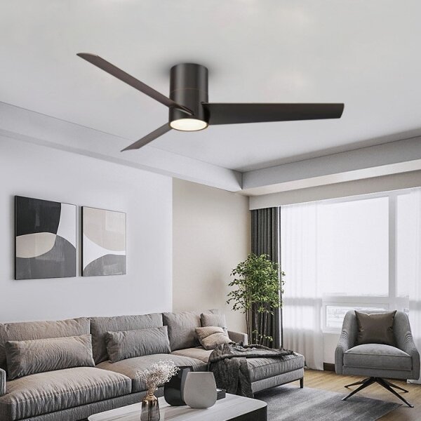 Immax NEO 07135-B-LED Stropní ventilátor FRESH 18W/230V Wi-Fi Tuya černá +DO