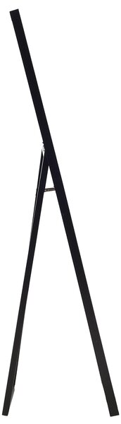 Stojací zrcadlo TORCY 140 cm Černá