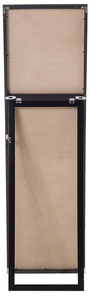 Stojací zrcadlo TORCY 140 cm Černá
