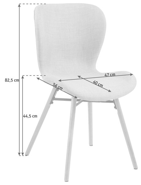 ŽIDLE, barvy dubu, pískové barvy Carryhome - Jídelní židle, Online Only