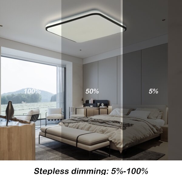 Brilagi - LED Stmívatelné svítidlo SMART LED/36W/230V 45x45 cm Wi-Fi Tuya + DO