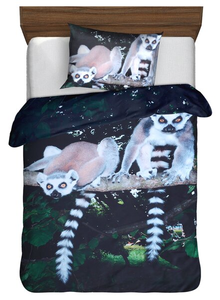 Povlečení fototisk mikrovlákno LEMUR