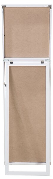 Stojací zrcadlo TORCY 140 cm Bílá