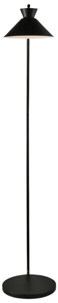 Nordlux Černá kovová stojací lampa Dial 150 cm