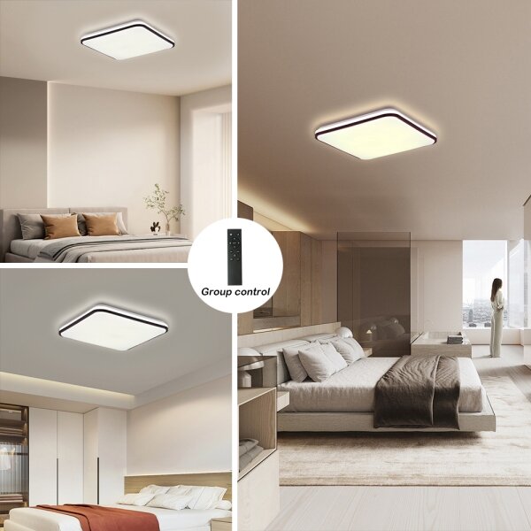 Brilagi - LED Stmívatelné svítidlo SMART LED/28W/230V 40x40 cm Wi-Fi Tuya + DO