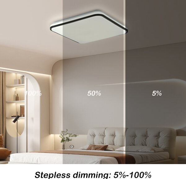 Brilagi - LED Stmívatelné svítidlo SMART LED/28W/230V 40x40 cm Wi-Fi Tuya + DO