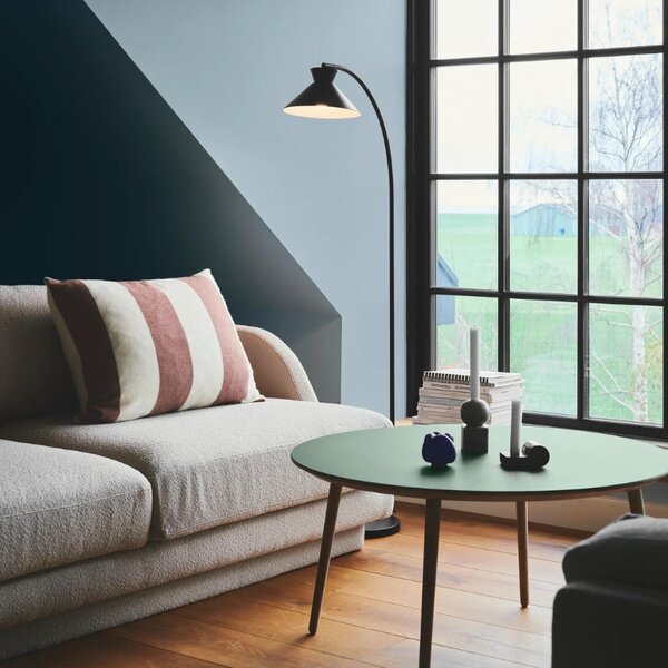 Nordlux Černá kovová stojací lampa Dial 150 cm