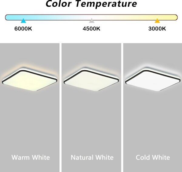 Brilagi - LED Stmívatelné svítidlo SMART LED/28W/230V 40x40 cm Wi-Fi Tuya + DO