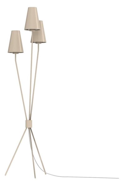 Stojací lampa TREFOT 3xE14/15W/230V béžová