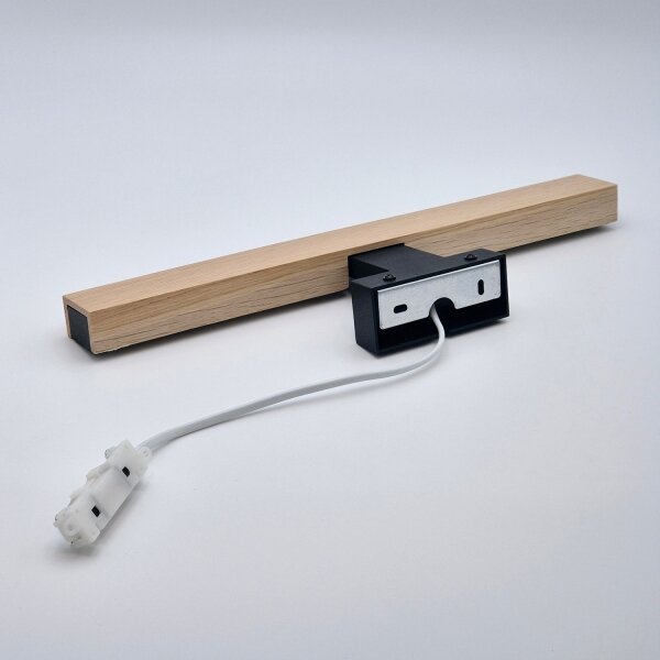 Brilagi-LED Koupelnové osvětlení zrcadla WOODY MIRROR LED/8W/230V IP44 dub/černá