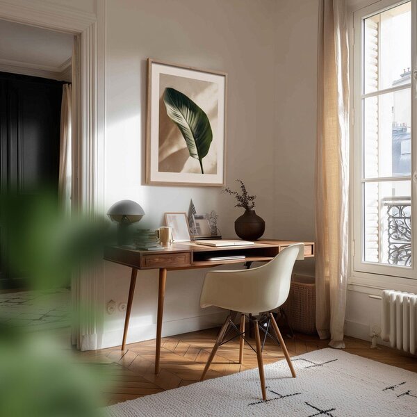 Tištěný obraz s rámem 50x70 cm Strelizia Leaf – Styler