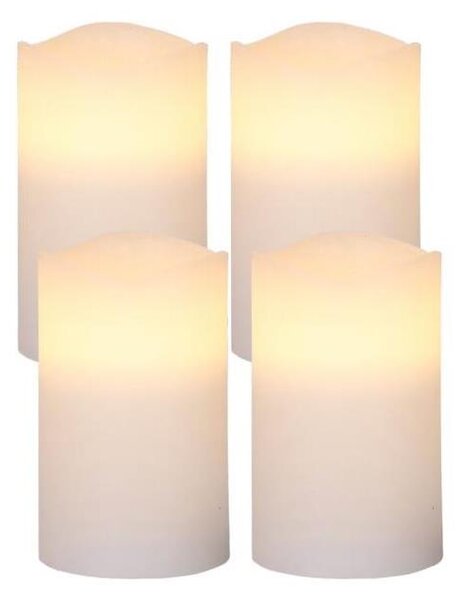 Eglo 410036 - SADA 4x LED Vánoční dekorace MAY LED/0,066W/3xAAA bílá