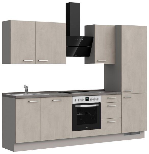 Küchenblock Riva High 270 cm Nobilia - Online Only kuchyňské linky, Online Only