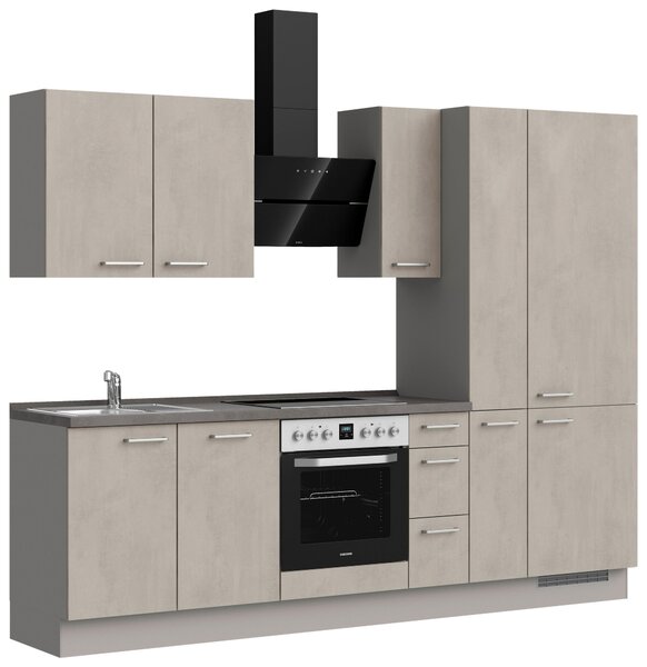 Küchenblock Riva High 270 cm Nobilia - Online Only kuchyňské linky, Online Only