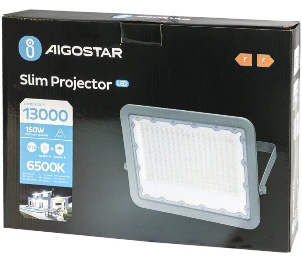 Aigostar - LED Reflektor LED/150W/230V šedá 6500K IP65