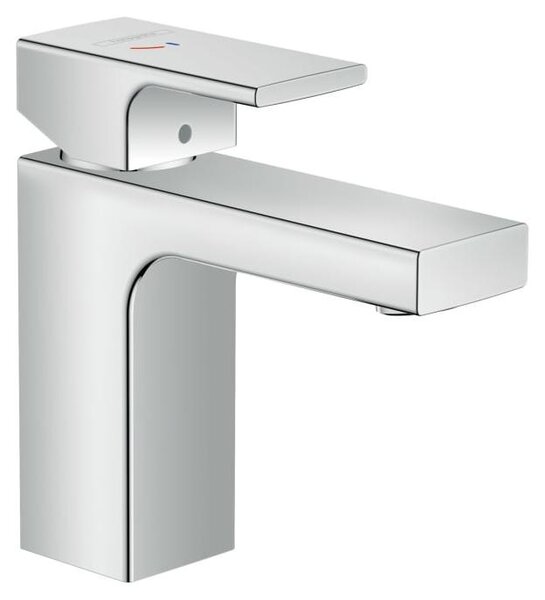 Hansgrohe Vernis Shape, jednopáková umyvadlová baterie, model 100 CoolStart, s mechanismem pro otevírání odtoku stisknutím