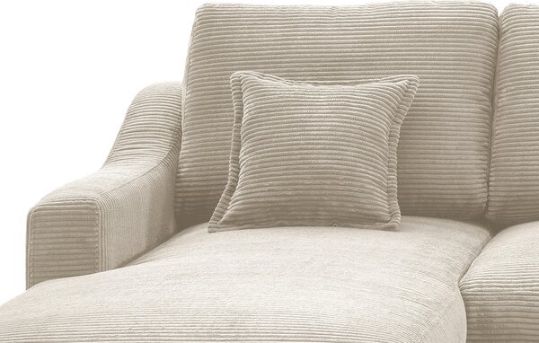SEDACÍ SOUPRAVA, textil, béžová P & B - Sedací soupravy, Online Only