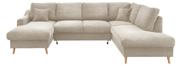 SEDACÍ SOUPRAVA, textil, béžová P & B - Sedací soupravy, Online Only