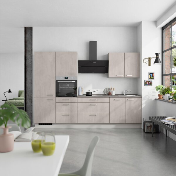 Küchenblock Riva High 300 cm Nobilia - Online Only kuchyňské linky, Online Only