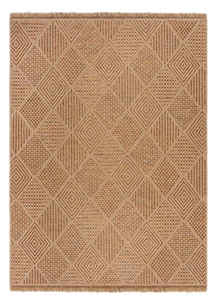 Vnitřní a venkovní koberec v přírodní barvě 120x170 cm Nora Diamond – Flair Rugs