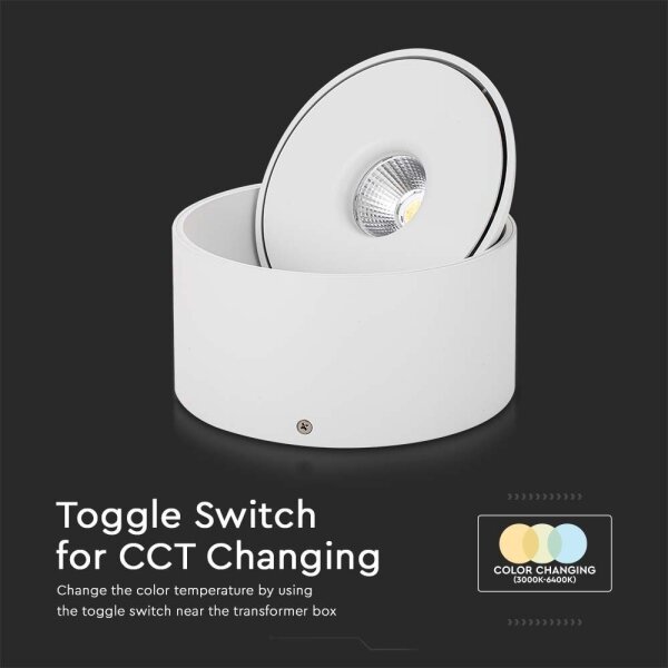 LED Bodové svítidlo LED/20W/230V 3000/4000/6400K bílá