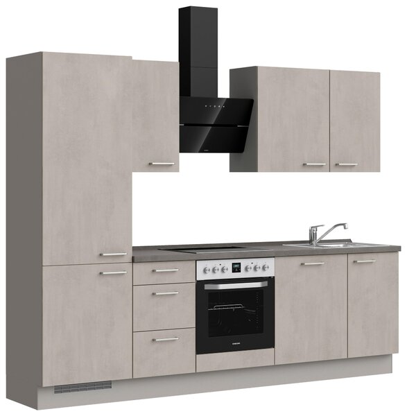 Küchenblock Riva High 270 cm Nobilia - Online Only kuchyňské linky, Online Only