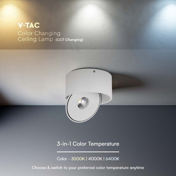LED Bodové svítidlo LED/20W/230V 3000/4000/6400K bílá