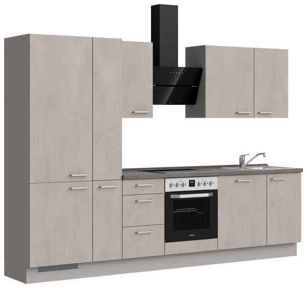 Küchenblock Riva High 300 cm Nobilia - Online Only kuchyňské linky, Online Only