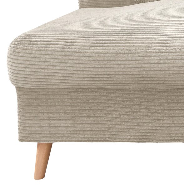 SEDACÍ SOUPRAVA, textil, béžová P & B - Sedací soupravy, Online Only