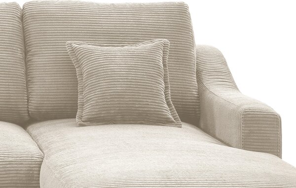SEDACÍ SOUPRAVA, textil, béžová P & B - Sedací soupravy, Online Only