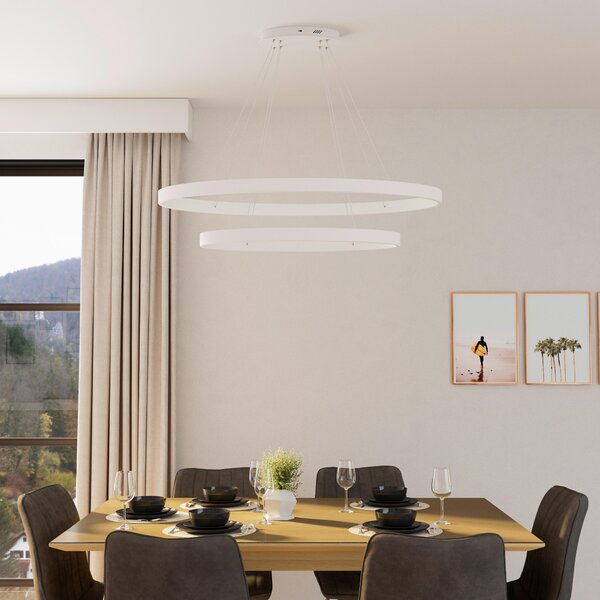 ZÁVĚSNÉ LED SVÍTIDLO, 100/60/150 cm Novel - Závěsná LED svítidla