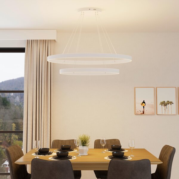 ZÁVĚSNÉ LED SVÍTIDLO, 100/60/150 cm Novel - Závěsná LED svítidla