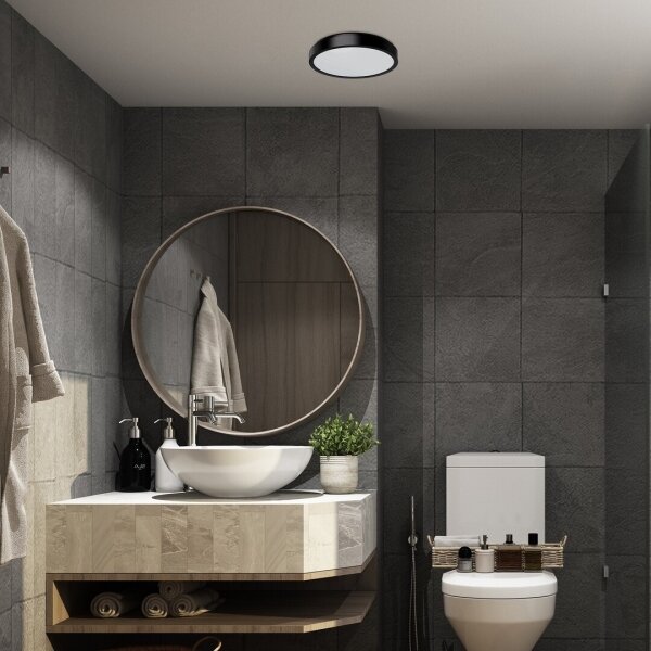 Rabalux 71252 - LED Koupelnové stropní svítidlo SAMIRA LED/18W/230V IP44 černá