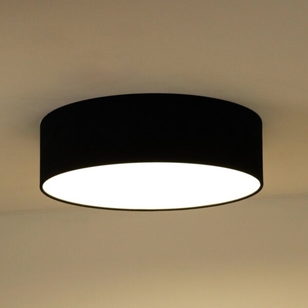 Duolla - LED Stropní svítidlo CORTINA LED/26W/230V pr. 30 cm 4000K černá