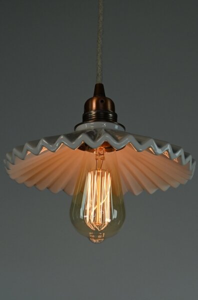 Bohemia-Design - Porcelánový lustr na lanku 1xE27/60W/230V