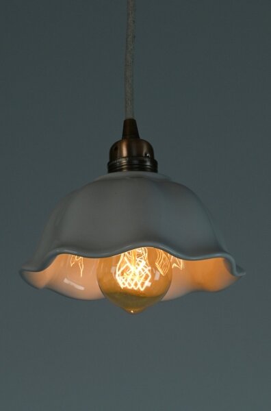 Bohemia-Design - Porcelánový lustr na lanku 1xE27/60W/230V